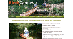 Desktop Screenshot of birchcanoes.com