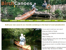 Tablet Screenshot of birchcanoes.com